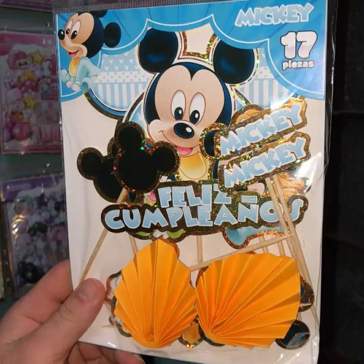 Topper Temático Mickey Mouse bebé 17 piezas — imagen 2