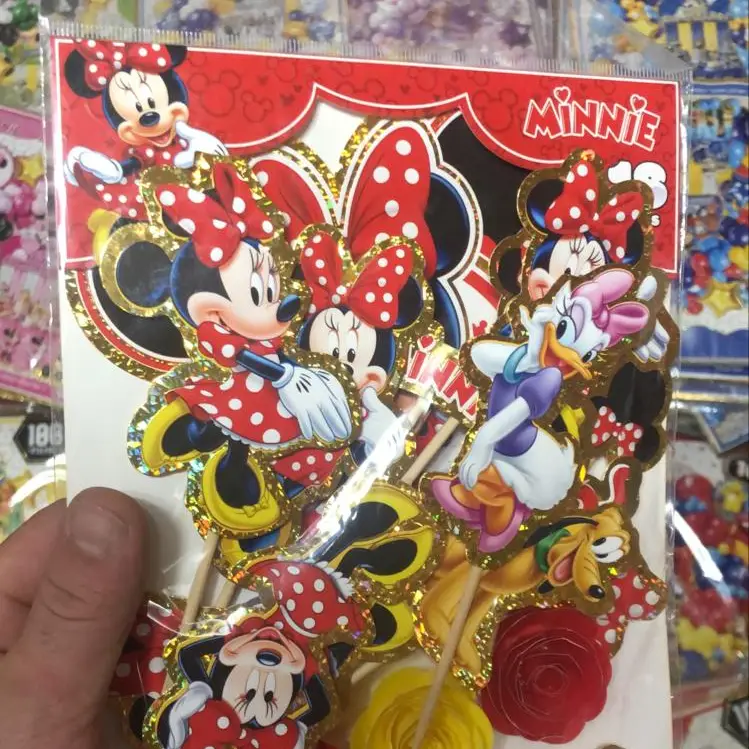 Topper Temático  Minnie Roja — imagen 2
