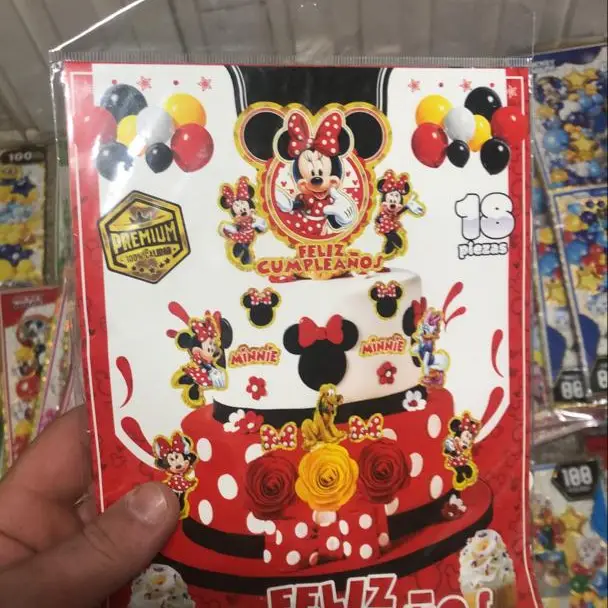 Topper Temático  Minnie Roja — imagen 1