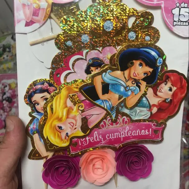 Topper Temático  Princesas — imagen 2