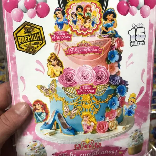 Topper Temático  Princesas — imagen 1