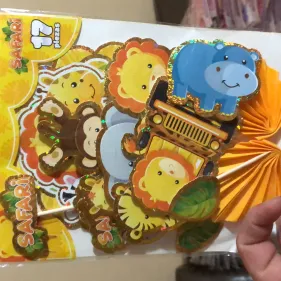 Topper temático Safari's photo #1