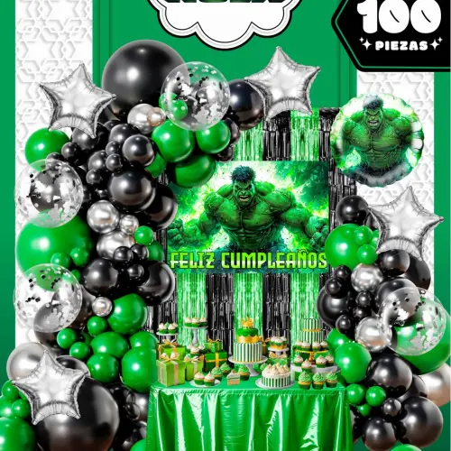 Set decorativo Hulk — imagen 1