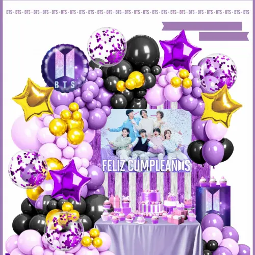 Set decorativo BTS — imagen 1