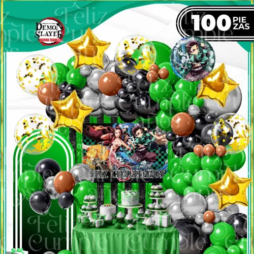 Set decorativos DemoN Slayer — imagen 1