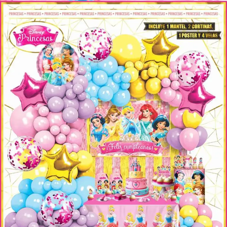 Set decorativos Princesas — imagen 1