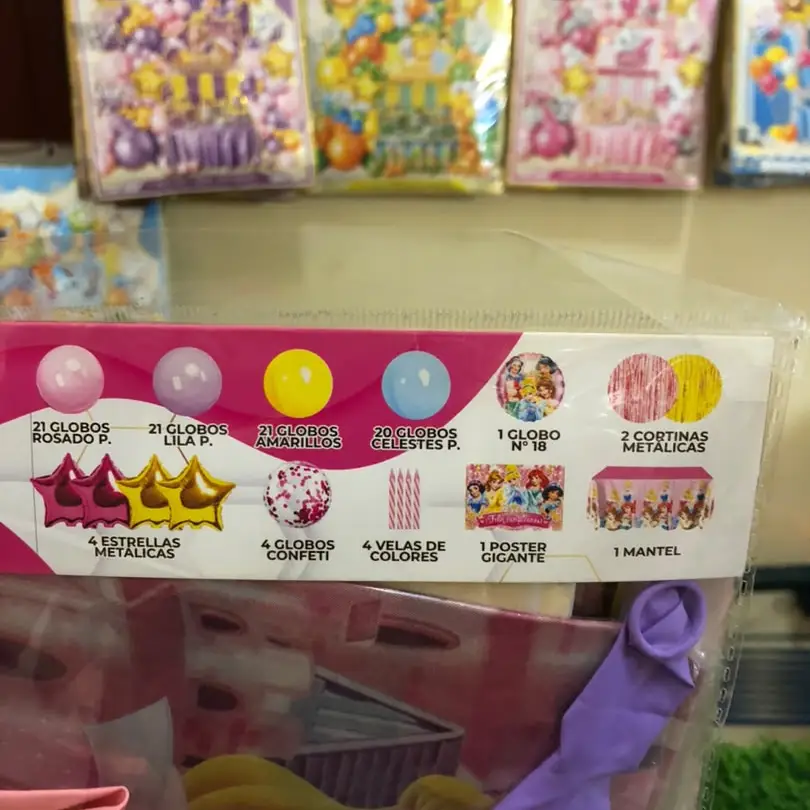 Set decorativos Princesas — imagen 2