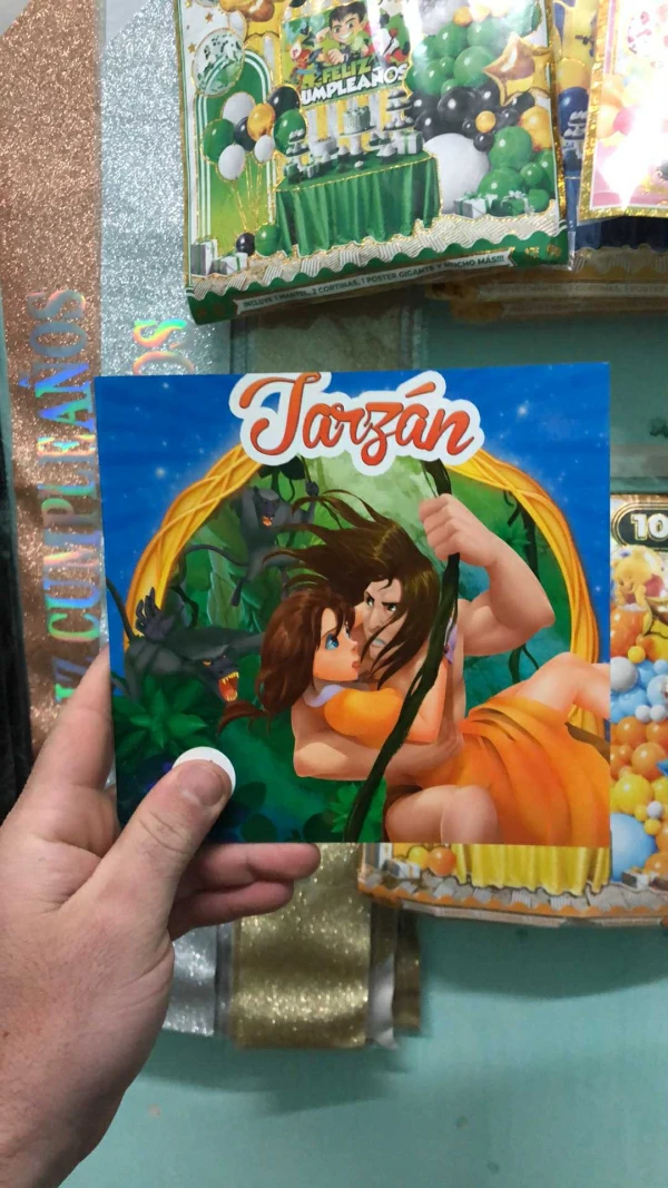 Libritos cuenta cuentos Tarzan's foto | Milán Roches |  BizneCubano