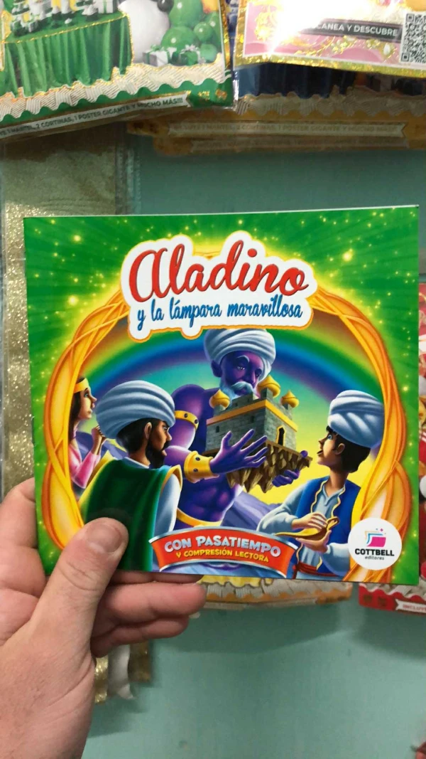 Libritos cuenta cuentos Aladino's foto | Milán Roches |  BizneCubano