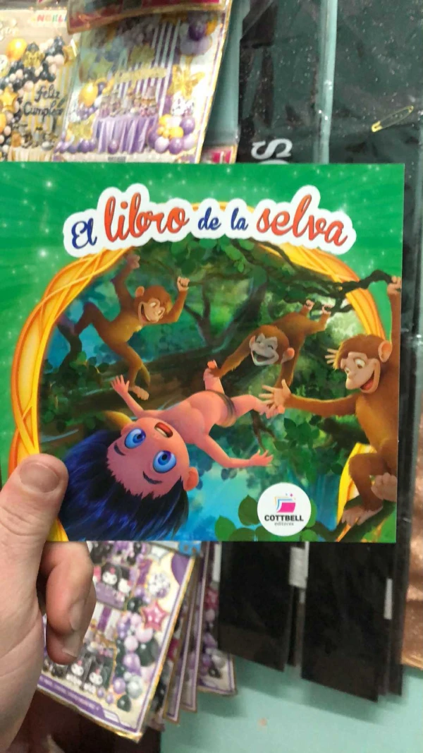 Libritos cuenta cuentos Libro de la selva's foto | Milán Roches |  BizneCubano