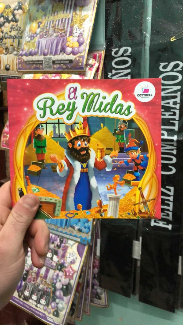 Libritos cuenta cuentos Rey Midas's foto | Milán Roches |  BizneCubano