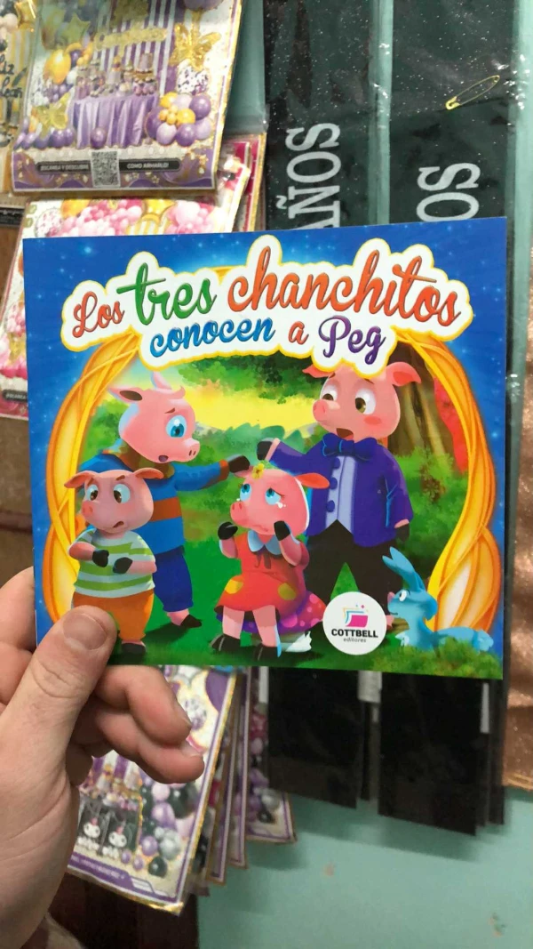 Libritos cuenta cuentos Tres chanchitos's foto | Milán Roches |  BizneCubano