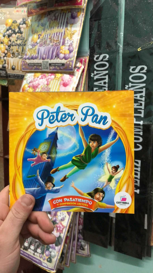 Libritos cuenta cuentos Peter pan's foto | Milán Roches |  BizneCubano