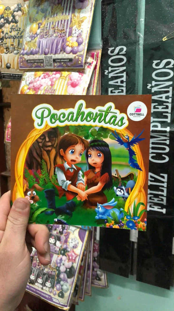 Libritos cuenta cuentos Pocahonta's foto | Milán Roches |  BizneCubano