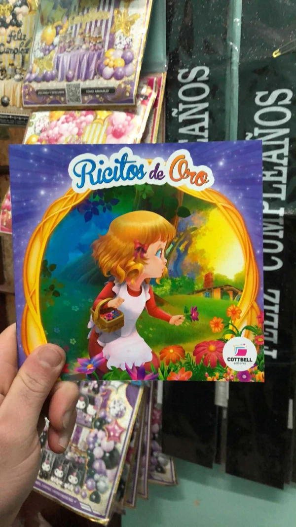 Libritos cuenta cuentos Ricitos de oro's foto | Milán Roches |  BizneCubano