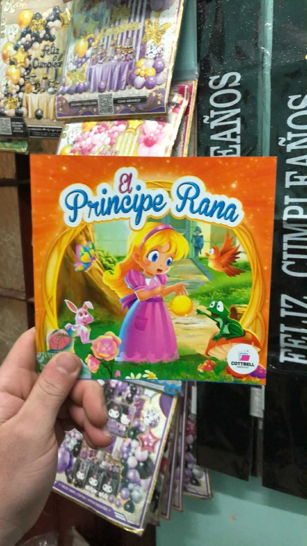 Libritos cuenta cuentos príncipe rana's foto | Milán Roches |  BizneCubano