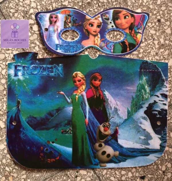 Gorritos y caretas Frozen's foto | Milán Roches |  BizneCubano