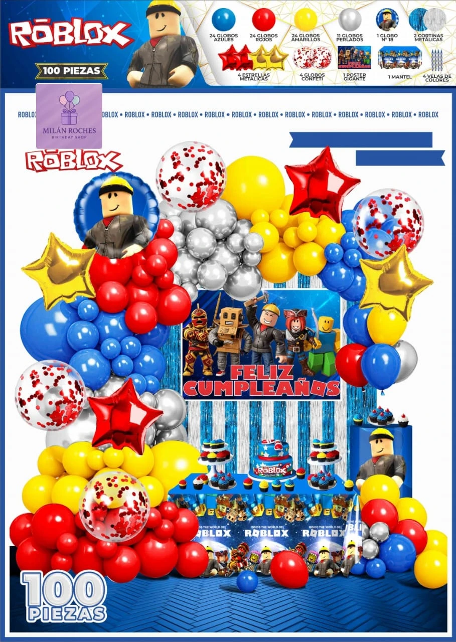 Set decorativo Roblox's foto | Milán Roches |  BizneCubano