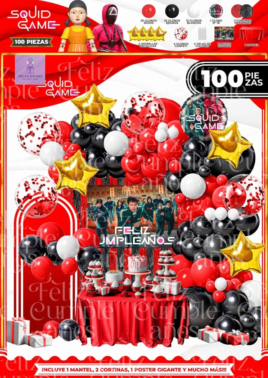 Set decorativo Juego de Calamar's foto | Milán Roches |  BizneCubano