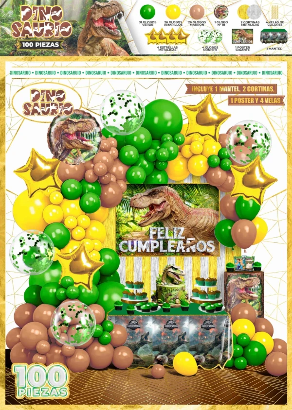 Set decorativo Dinosaurio grande's foto | Milán Roches |  BizneCubano