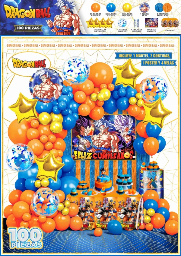 Set decorativo goku's foto | Milán Roches |  BizneCubano