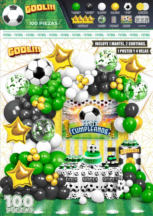 Set decorativo fútbol gooll's foto | Milán Roches |  BizneCubano