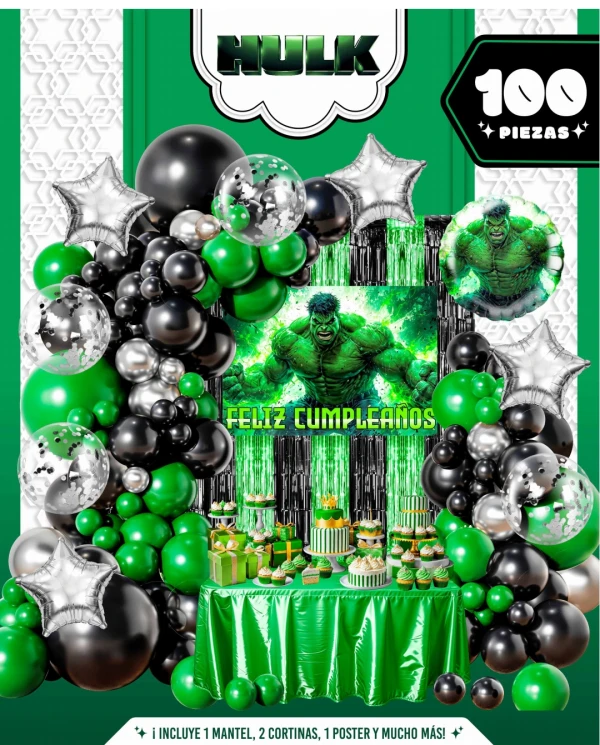Set decorativo Hulk's foto | Milán Roches |  BizneCubano