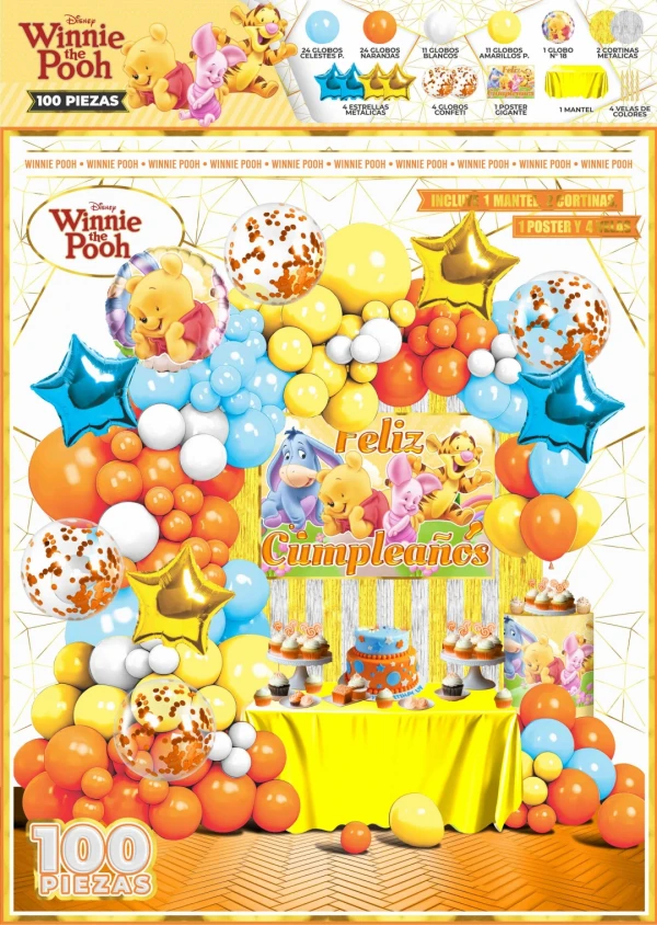 Set decorativo whinnie pooh's foto | Milán Roches |  BizneCubano