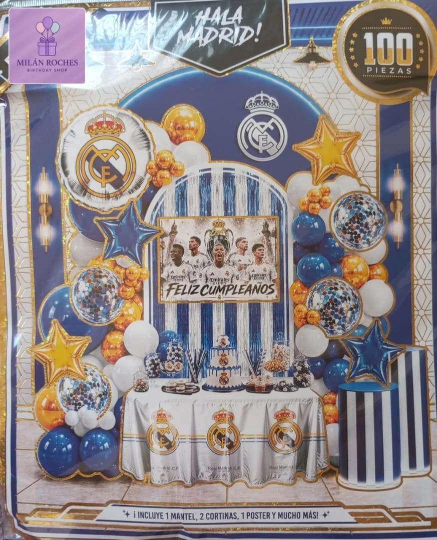 Set decorativo real madrid M-2's foto | Milán Roches |  BizneCubano