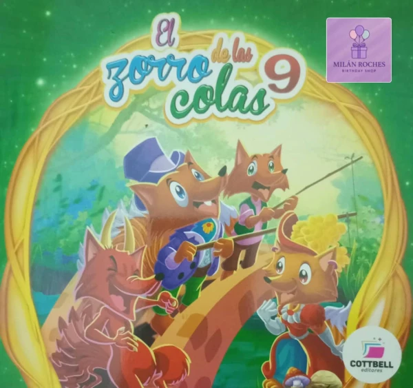 Librito de cuento  El zorro de las 9 colas's foto | Milán Roches |  BizneCubano