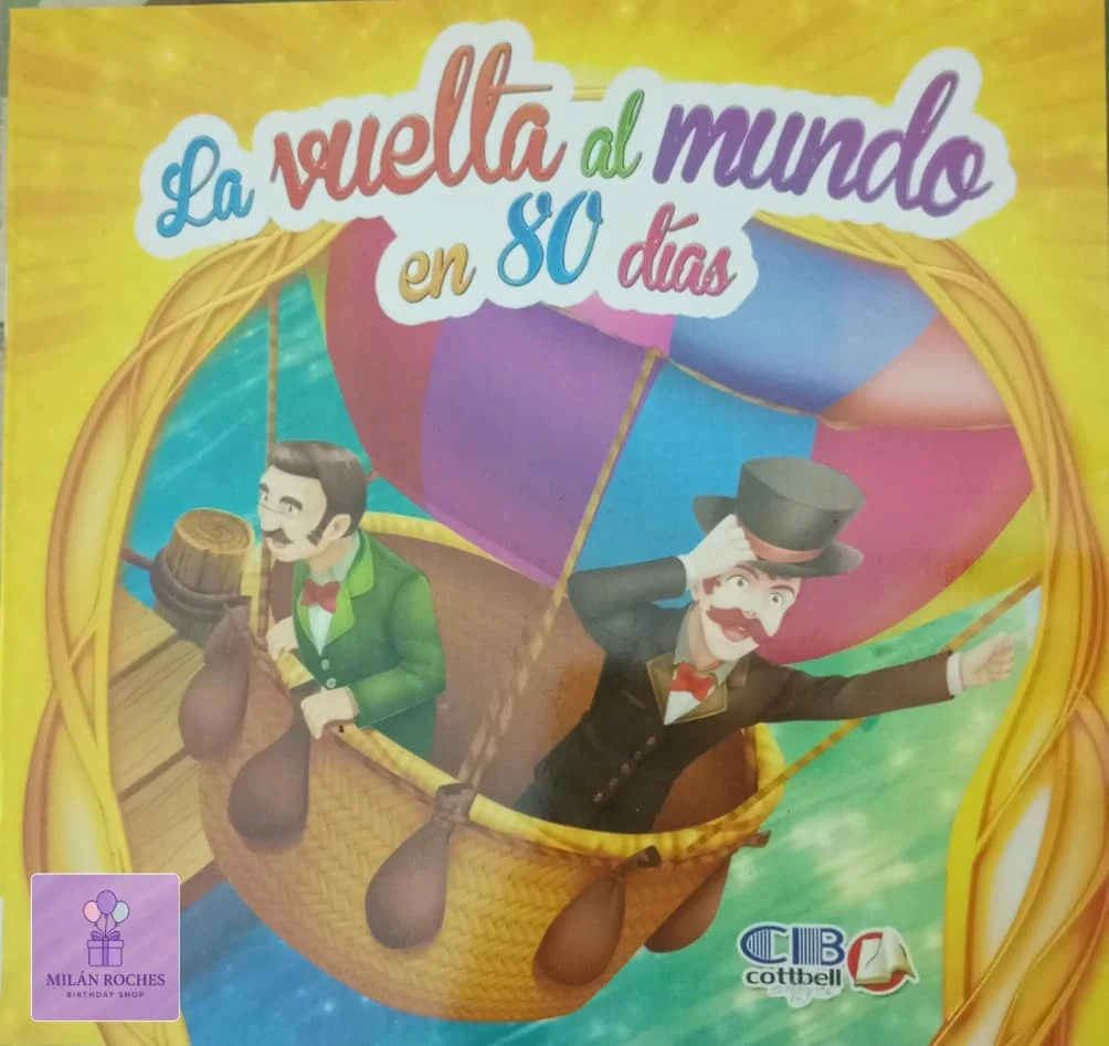 Librito de cuento  La vuelta al mundo en 80 dias's foto | Milán Roches |  BizneCubano