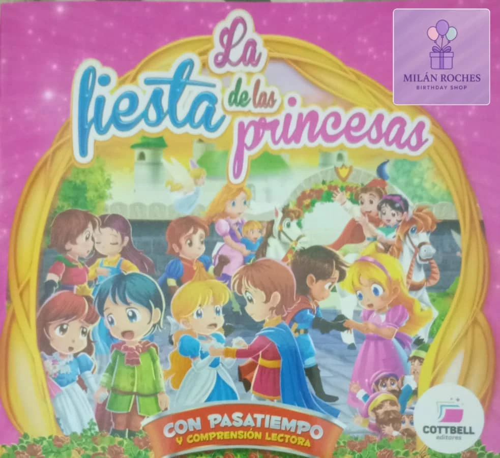 Librito de cuento La fiesta de las princesas's foto | Milán Roches |  BizneCubano