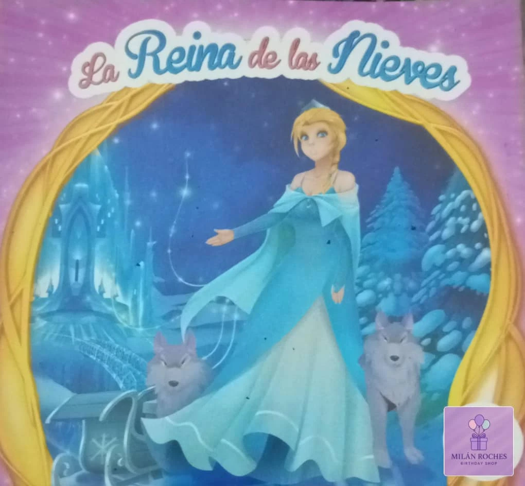 Librito de cuento La Reina de las nieves's foto | Milán Roches |  BizneCubano
