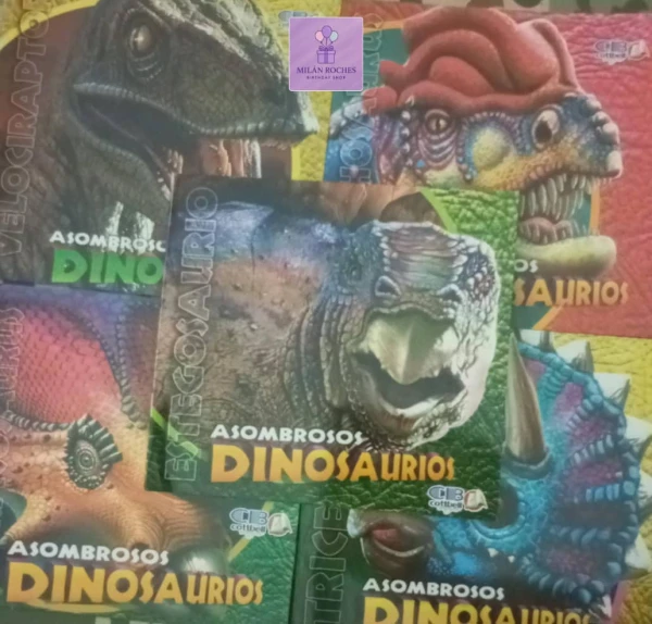 Librito de cuento Asombro de los dinosaurios's foto | Milán Roches |  BizneCubano