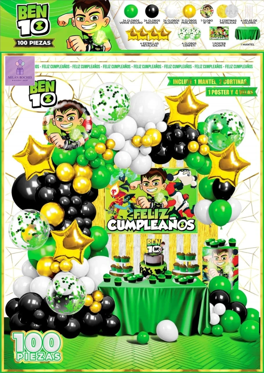 Set decorativos Ben 10's foto | Milán Roches |  BizneCubano