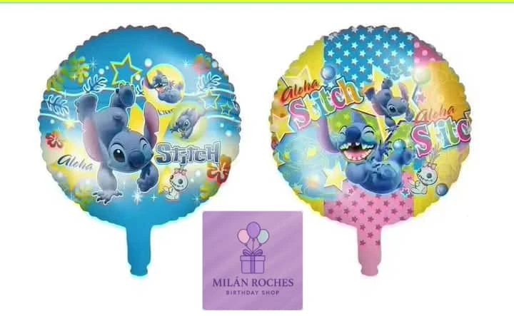 Globo tematico 18' Stich Modelo I's foto | Milán Roches |  BizneCubano