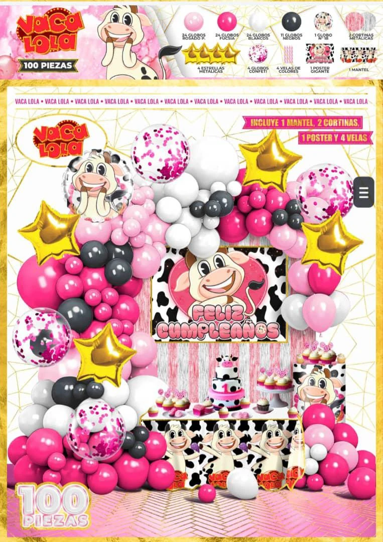 Set decorativos la Vaca lola's foto | Milán Roches |  BizneCubano