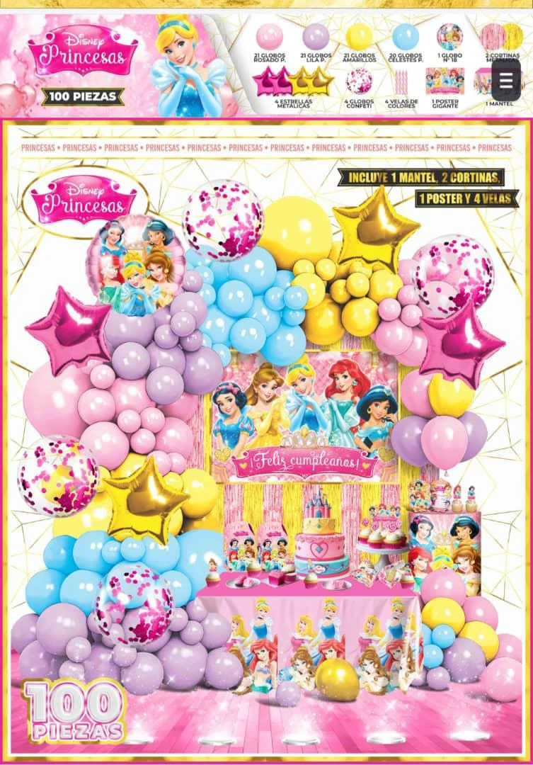 Set decorativos Princesas's foto | Milán Roches |  BizneCubano