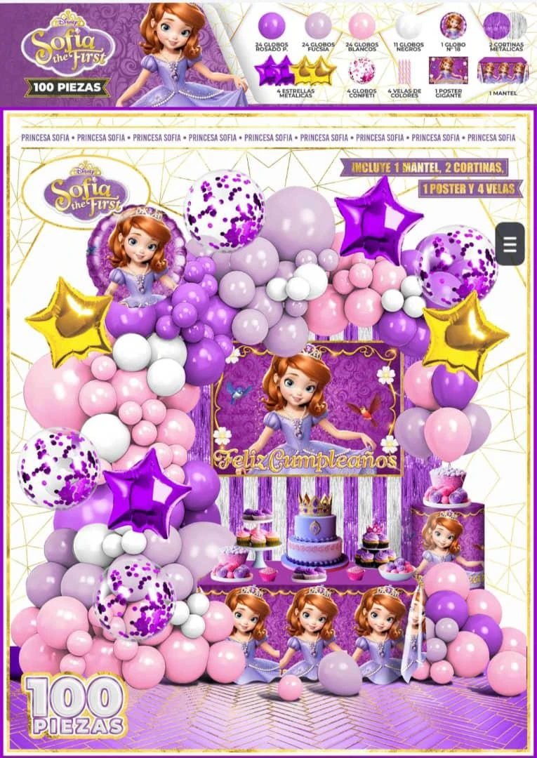 Set decorativos Princesa Sofía's foto | Milán Roches |  BizneCubano