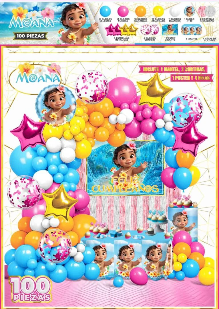 Set decorativos  Moana bebe's foto | Milán Roches |  BizneCubano