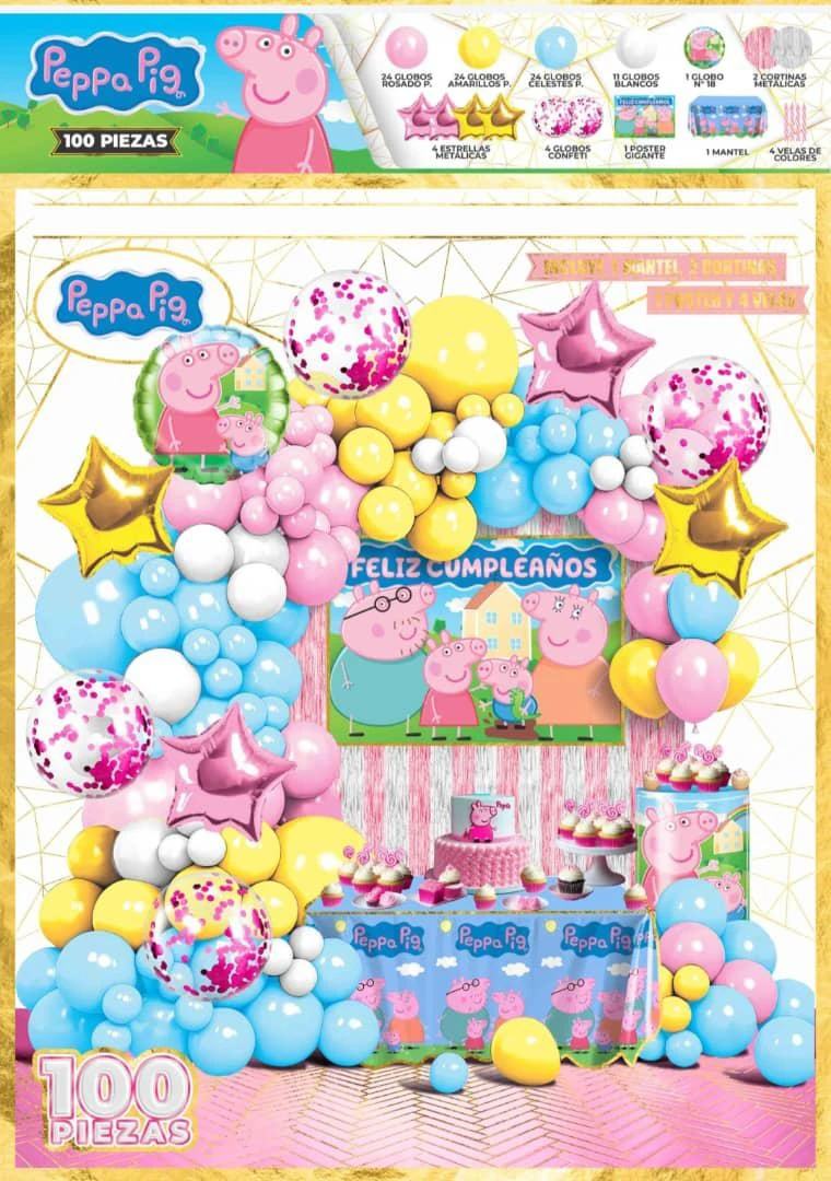 Set decorativos Pepa pig's foto | Milán Roches |  BizneCubano