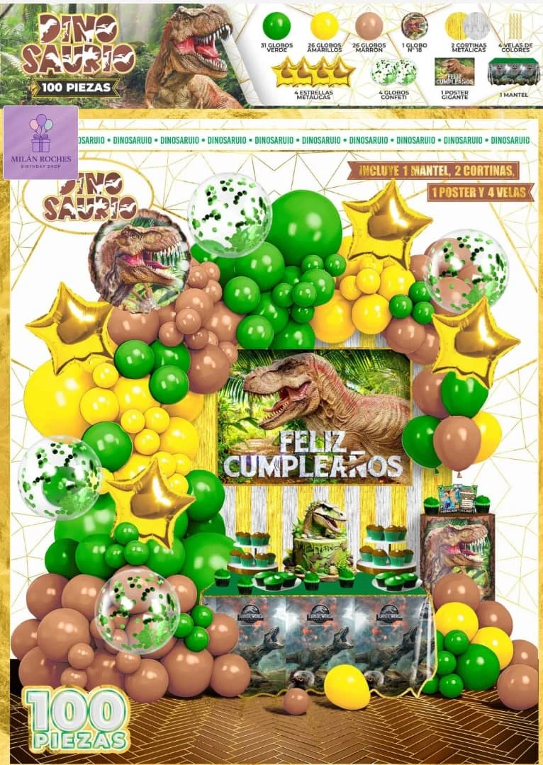 Set decorativos Dinosaurio grande's foto | Milán Roches |  BizneCubano