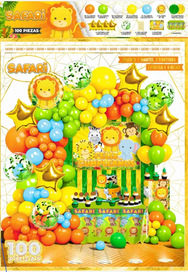 Set decorativos safari's foto | Milán Roches |  BizneCubano