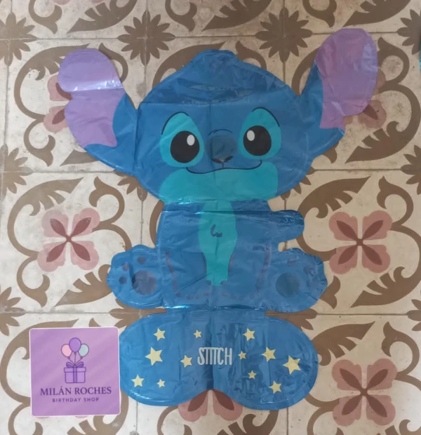 Globo temáticos stich con base 18"'s foto | Milán Roches |  BizneCubano