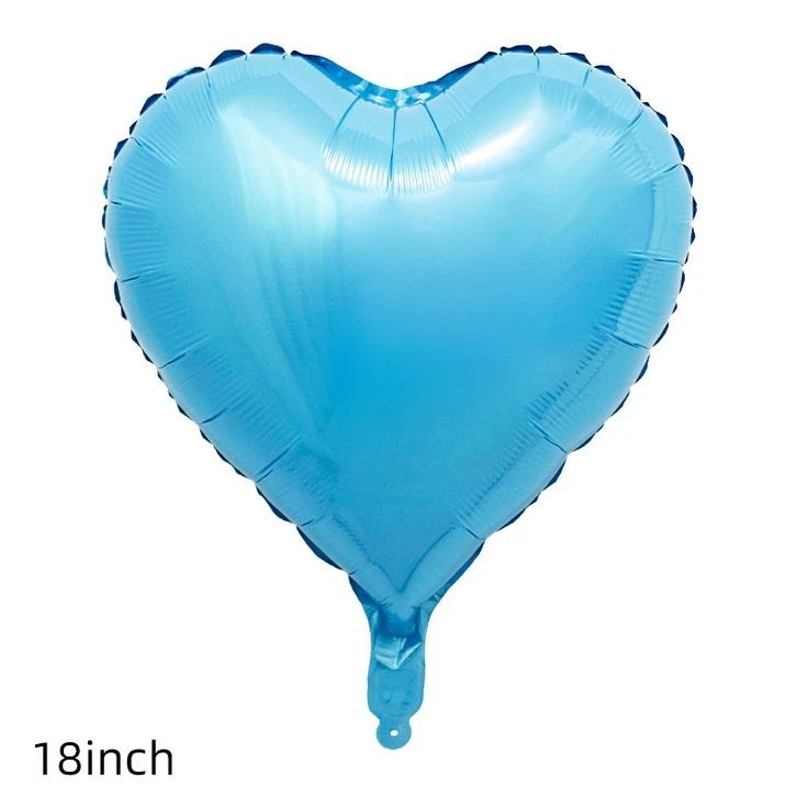 Globo de corazón 10" Azul pastel's foto | Milán Roches |  BizneCubano