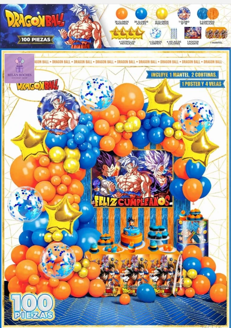 Set decorativos goku's foto | Milán Roches |  BizneCubano