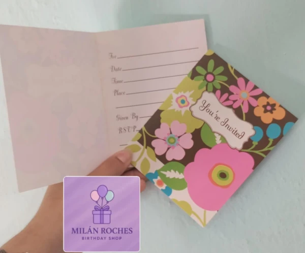 Invitación Flor's foto | Milán Roches |  BizneCubano