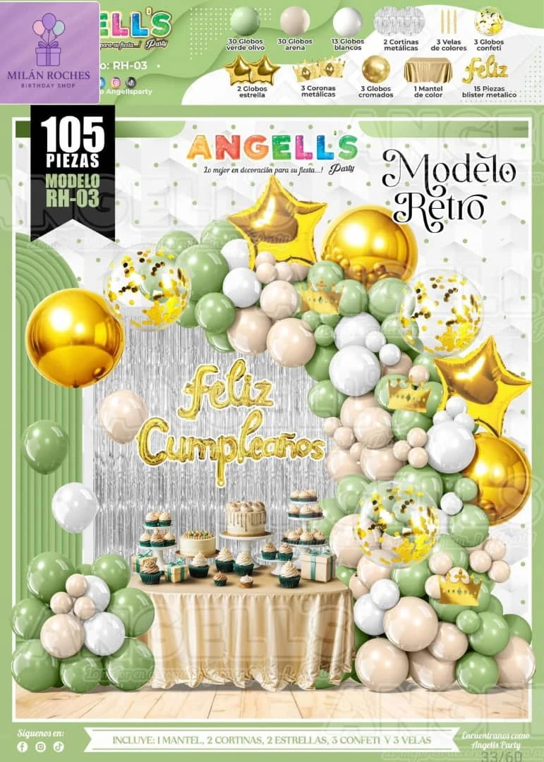 Set feliz cumpleaños RH-03's foto | Milán Roches |  BizneCubano