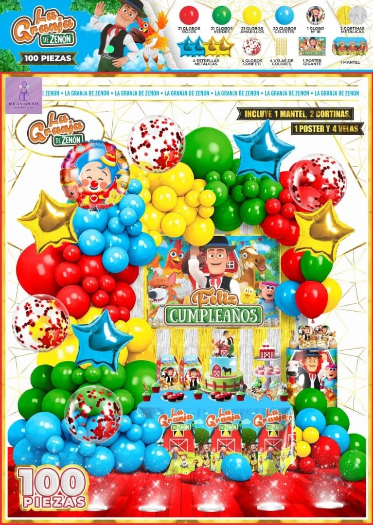 Set decorativos La granja de Zenón's foto | Milán Roches |  BizneCubano