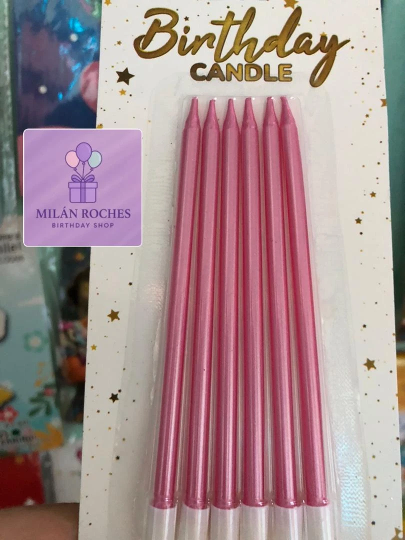 Velas Larga Rosa's foto | Milán Roches |  BizneCubano